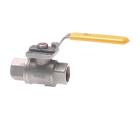 Stainless steel ball valves, 2-piece, for use in oxygen plants, PN 20